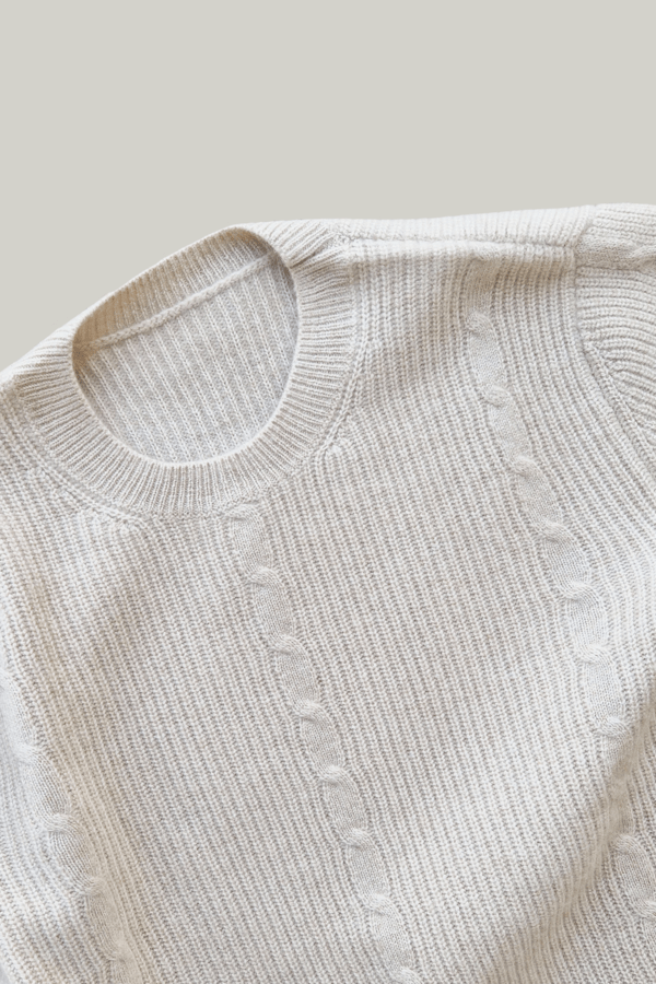 Kaschmir Pullover Mesh Cable - Image 2